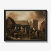 Fish Market by Hendrick Martensz. Sorgh - thumbnail_1_bf_66fda69d8213847b6f357a66
